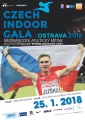 Czech Indoor Gala 2018 v Ostravě 25. ledna.